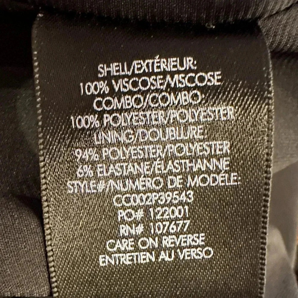 Alice + Olivia beautiful printed mini dress size L - Picture 14 of 15